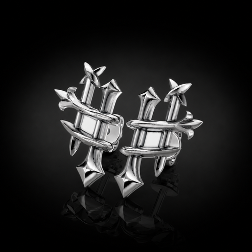 Troika Unity Earrings